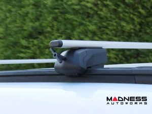 Alfa Romeo Stelvio Roof Rack Cross Bars - for models w/ factory roof rails - Silver - Starlock - 2018-2025 Alfa Romeo Stelvio Roof Rack Cross Bars - for models w/ factory roof rails - Silver - Starlock - 2018-2025